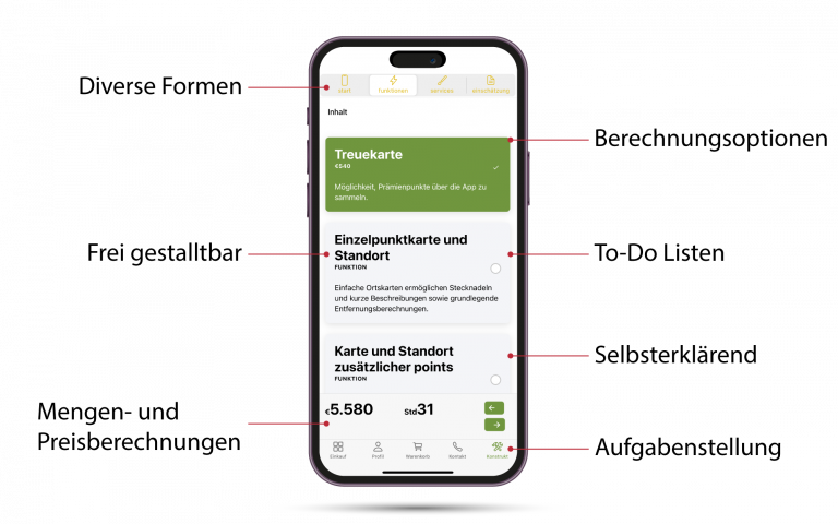 App für Mitarbeiter